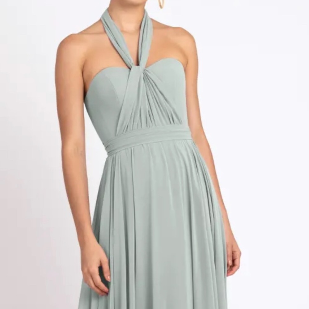 Jenny Yoo Turner Morning Mist Size 2 (Size 4 avail under other listing) NWT!